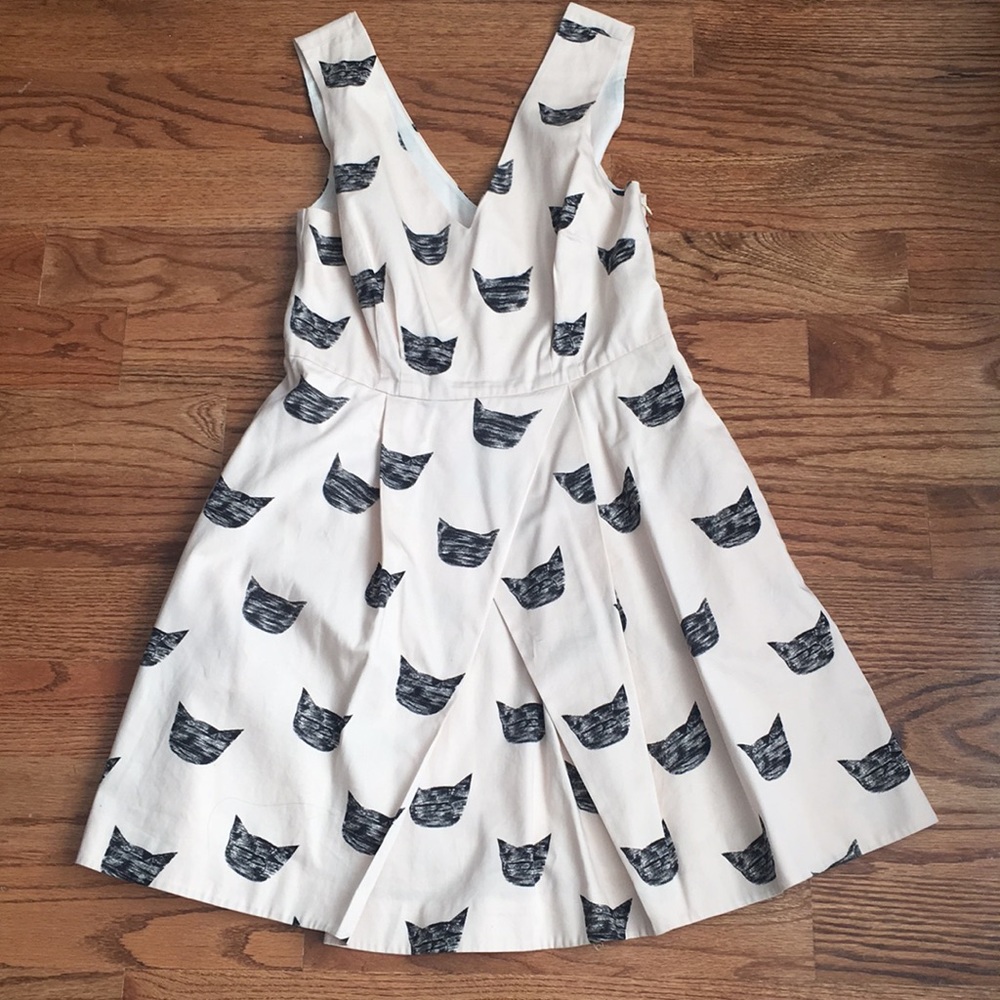 Leah Goren cat head dress from Anthropologie